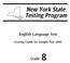 English Language Arts Scoring Guide for Sample Test 2005