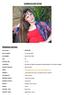 CURRICULUM VITAE PERSONAL DETAILS. : Carla Els FULL NAME. DATE of BIRTH : 17 January 2001 ID NUMBER : AGE : 16 PLAYING AGE : 14-22