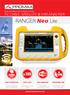 RANGER Neo Lite. wifi analyser. easy operation. hevc h.265. wideband lnb A NEW STANDARD IN FIELD STRENGTH METERS TV, CABLE, SATELLITE & WIFI ANALYSER