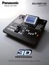 AG-HMX100. Digital AV Mixer. HD/SD and 3D Compatible Digital AV Mixer