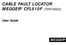 CABLE FAULT LOCATOR MEGGER CFL510F (TDR1000/2)