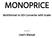 MONOPRICE. Multiformat to SDI Converter with Scaler. User's Manual P/N 15775