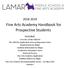 Fine Arts Academy Handbook for Prospective Students