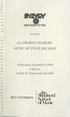ELLSWORTH MILBURN: MUSIC OF FOUR DECADES ~~ NEW MUSIC AT RICE RICE UNIVERSITY. presents