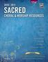 SACRED CHORAL & WORSHIP RESOURCES. alfred.com INCLUDES 4 CDS. Alfred Church Choral. H.W. Gray. With One Voice. SingPraise. Simply Praise and Worship