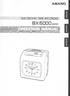 ELECTRONIC TIME RECORDER BX 6000 series