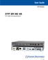 User Guide XTP SR HD 4K. XTP Systems. XTP HDMI 4K Scaling Receiver Rev. A 02 17