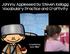 Johnny Appleseed by Steven Kellogg Vocabulary Practice and Craftivity. Created by Gay Miller