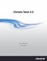 Christie Twist 2.3. User Manual