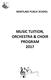 MORTLAKE PUBLIC SCHOOL MUSIC TUITION, ORCHESTRA & CHOIR PROGRAM 2017