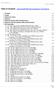 Table of Contents TelcordiaSR-307 Documentation Information