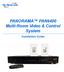 PANORAMA PAN6400 Multi-Room Video & Control System. Installation Guide