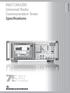R&S CMU200 Universal Radio Communication Tester Specifications