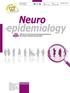 Official Journal of the International Association of Neurology and Epidemiology (IANE)