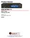 232-ATSC+1. Product Manual. HDTV Tuner February 26, Version 1.17 HD Processor Version 5.02