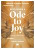 Ode to Joy 2 3 NOVEMBER 2017 CONCERT PROGRAM