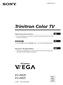 Trinitron Color TV KV-AR29 KV-AR25. Operating Instructions. Panduan Pengendalian M61 M80 M (1)