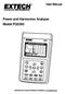User Manual Power and Harmonics Analyzer Model PQ3350