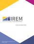 IREM Headquarters and Chapter Version January 9, Brand and Style Guide