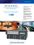 DXP HD 4K Series. Reliable, High Performance Switching of HDMI Video and Audio Signals 4K HDMI MATRIX SWITCHERS WITH AUDIO DE-EMBEDDING