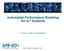 Automated Performance Modeling for IoT Systems. Connie U. Smith & Amy Spellmann