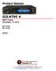 232-ATSC 4. Product Manual. HDTV Tuner December 12, 2014 S37 V2.02 HD V6.02