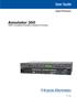 User Guide. Annotator 300. Signal Processors. HDCP-Compliant Annotation Graphics Processor Rev. A 08 14