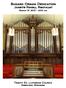 Buzard Organ Dedication Janette Fishell, Recitalist
