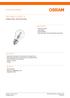 HALOGEN CLASSIC A. Product family datasheet. Halogen lamps, classic bulb shape