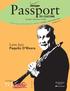 Passport. Latin Jazz Paquito D Rivera TO CULTURE. Teacher s Resource Guide
