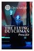 Richard Wagner's THE FLYING DUTCHMAN. Press Kit. Giacomo Puccini's LA RONDINE. Press Kit