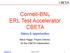 Cornell-BNL ERL Test Accelerator CBETA