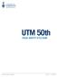 UTM 50th VISUAL IDENTITY STYLE GUIDE