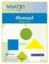 Manual. Levels A D Norms Update. Copyright 2018 NCS Pearson, Inc. All rights reserved.