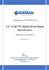 bit TFT Digital Driver Board Specification