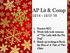 AP Lit & Comp 12/14 12/15 16