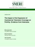 The Impact of the Expansion of Commercial Television Coverage on Fertility: Evidence from Indonesia