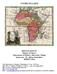 COURSE SYLLABUS HIST115/AFST115 History of Africa Department of History, Moravian College Instructor: Dr. Akbar Keshodkar SPRING 2016