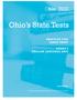 Ohio s State Tests PRACTICE TEST LARGE PRINT GRADE 6 ENGLISH LANGUAGE ARTS. Student Name