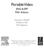 Portable Video ENG & EFP Fifth Edition. Norman J. Medoff Edward J. Fink Tom Tanquary