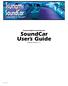 Tsunami Digital Sound Decoder SoundCar User s Guide