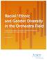 Racial / Ethnic and Gender Diversity in the Orchestra Field