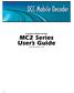 MC2 Series User s Guide