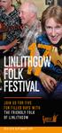 LINLITHGOW FOLK FESTIVAL 17TH. join us for five FUN filled days with the friendly folk of linlithgow