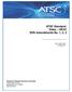 ATSC Standard: Video HEVC With Amendments No. 1, 2, 3
