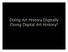 Doing Art History Digitally Doing Digital Art History?
