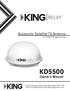 KD5500. Automatic Satellite TV Antenna for DISH Programming. Owner s Manual