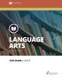 LANGUAGE ARTS STUDENT BOOK. 12th Grade Unit 8