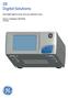 GE Digital Solutions. PACE1000 High Precision Pressure Indicator Series. Spares Catalogue 120M3420 ALL USERS