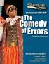 Comedy. of Errors. The. Student-Teacher Study Guide. Shakespeare LIVE! By William Shakespeare